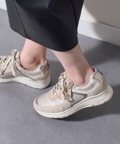INTER-CHAUSSURES / インター ショシュール スニーカー | 【TAMARIS】サイドジップコンビスニーカー