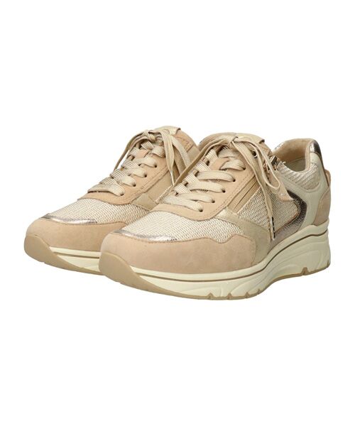 INTER-CHAUSSURES / インター ショシュール スニーカー | 【TAMARIS】サイドジップコンビスニーカー | 詳細1