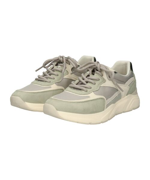 INTER-CHAUSSURES/インター ショシュール 【TAMARIS】マルチカラースニーカー グレーコンビ 37 INTER-CHAUSSURES/インター ショシュール 【TAMARIS】マルチカラースニーカー グレーコンビ 37