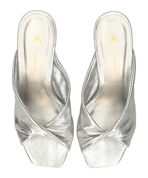 INTER-CHAUSSURES / インター ショシュール サンダル | 【CARRANO】スクエアトゥツイストミュールサンダル | 詳細16