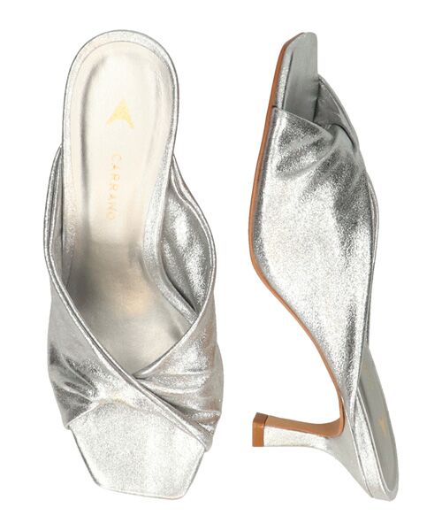 INTER-CHAUSSURES / インター ショシュール サンダル | 【CARRANO】スクエアトゥツイストミュールサンダル | 詳細17