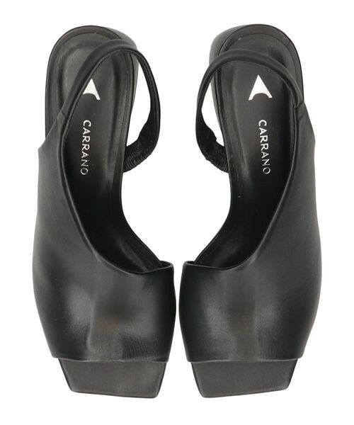 INTER-CHAUSSURES / インター ショシュール サンダル | 【CARRANO】スクエアトゥバックストラップサンダル | 詳細5
