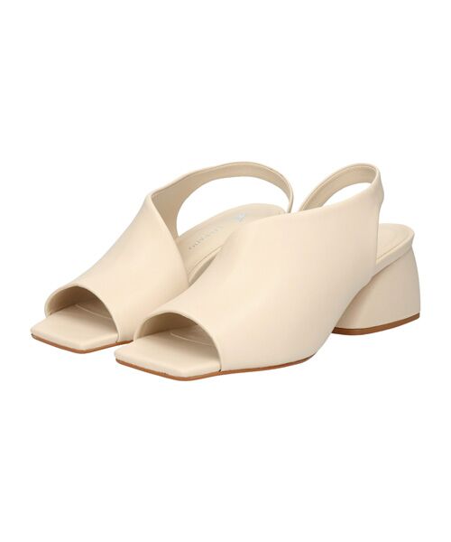 INTER-CHAUSSURES / インター ショシュール サンダル | 【CARRANO】スクエアトゥバックストラップサンダル | 詳細8