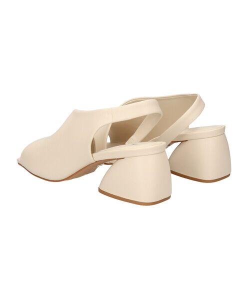 INTER-CHAUSSURES / インター ショシュール サンダル | 【CARRANO】スクエアトゥバックストラップサンダル | 詳細10