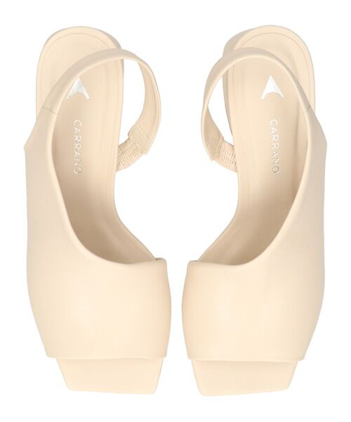 INTER-CHAUSSURES / インター ショシュール サンダル | 【CARRANO】スクエアトゥバックストラップサンダル | 詳細12