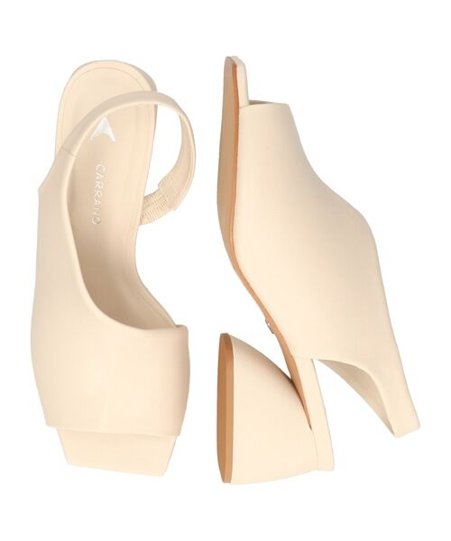 INTER-CHAUSSURES / インター ショシュール サンダル | 【CARRANO】スクエアトゥバックストラップサンダル | 詳細13