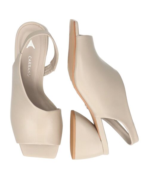 INTER-CHAUSSURES / インター ショシュール サンダル | 【CARRANO】スクエアトゥバックストラップサンダル | 詳細20