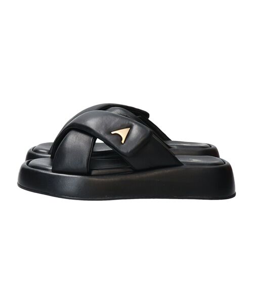 INTER-CHAUSSURES / インター ショシュール サンダル | 【CARRANO】パテッドベルトボリュームソールサンダル | 詳細2