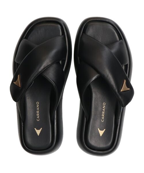 INTER-CHAUSSURES / インター ショシュール サンダル | 【CARRANO】パテッドベルトボリュームソールサンダル | 詳細5