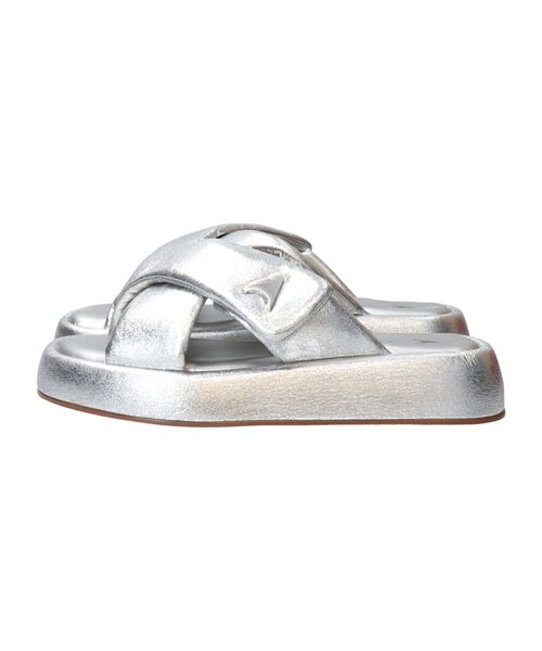 INTER-CHAUSSURES / インター ショシュール サンダル | 【CARRANO】パテッドベルトボリュームソールサンダル | 詳細9