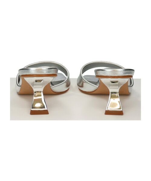 INTER-CHAUSSURES / インター ショシュール サンダル | 【CARRANO】デザインヒールミュールサンダル | 詳細3