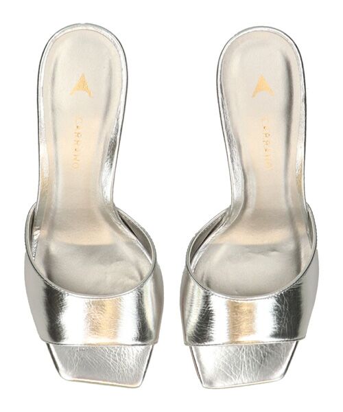 INTER-CHAUSSURES / インター ショシュール サンダル | 【CARRANO】デザインヒールミュールサンダル | 詳細4