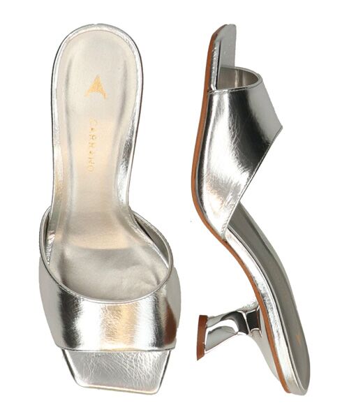 INTER-CHAUSSURES / インター ショシュール サンダル | 【CARRANO】デザインヒールミュールサンダル | 詳細5