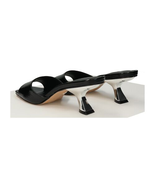 INTER-CHAUSSURES / インター ショシュール サンダル | 【CARRANO】デザインヒールミュールサンダル | 詳細2