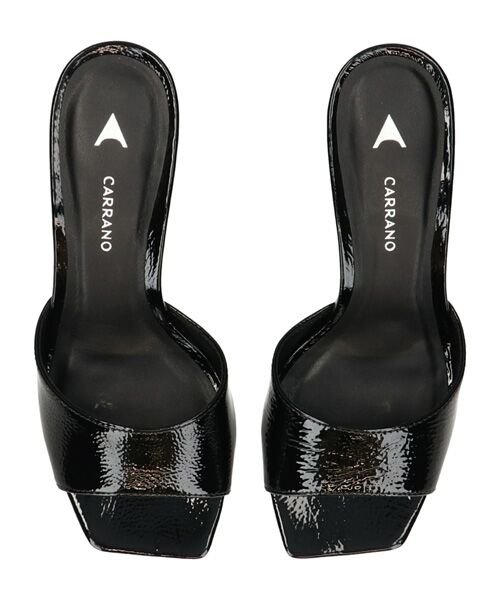 INTER-CHAUSSURES / インター ショシュール サンダル | 【CARRANO】デザインヒールミュールサンダル | 詳細4