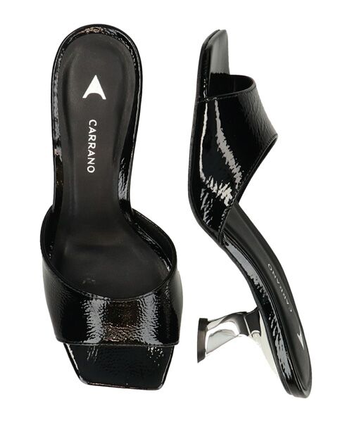 INTER-CHAUSSURES / インター ショシュール サンダル | 【CARRANO】デザインヒールミュールサンダル | 詳細5