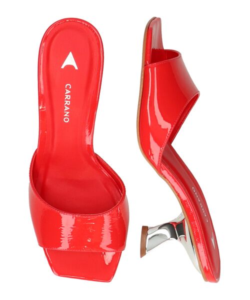 INTER-CHAUSSURES / インター ショシュール サンダル | 【CARRANO】デザインヒールミュールサンダル | 詳細11