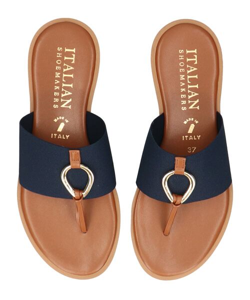 INTER-CHAUSSURES / インター ショシュール サンダル | 【ITALIAN SHOEMAKERS】メタルモチーフトングサンダル | 詳細10