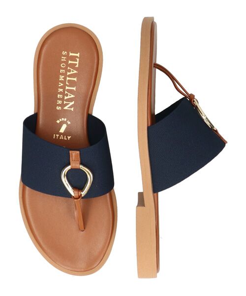 INTER-CHAUSSURES / インター ショシュール サンダル | 【ITALIAN SHOEMAKERS】メタルモチーフトングサンダル | 詳細11