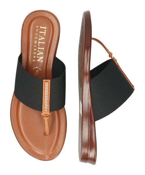 INTER-CHAUSSURES / インター ショシュール サンダル | 【ITALIAN SHOEMAKERS】センタービジューエラスティックサンダル | 詳細5