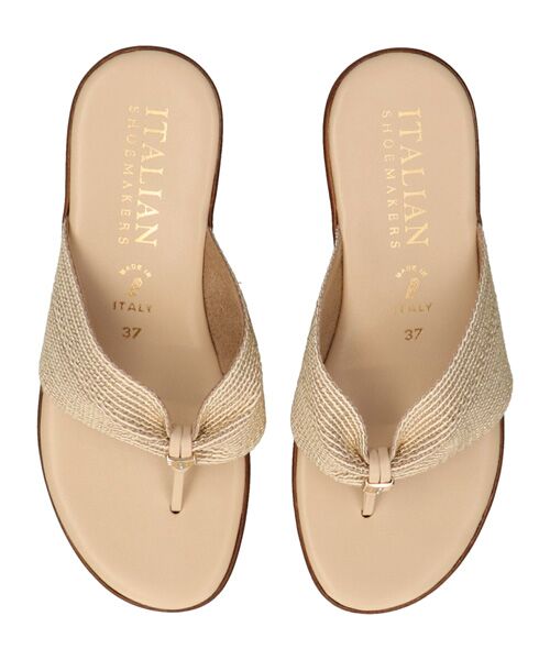 INTER-CHAUSSURES / インター ショシュール サンダル | 【ITALIAN SHOEMAKERS】厚底トングサンダル | 詳細4