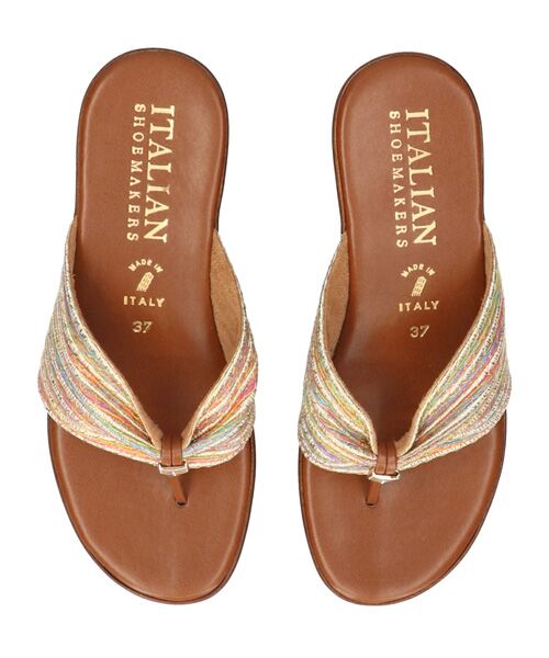 INTER-CHAUSSURES / インター ショシュール サンダル | 【ITALIAN SHOEMAKERS】厚底トングサンダル | 詳細10