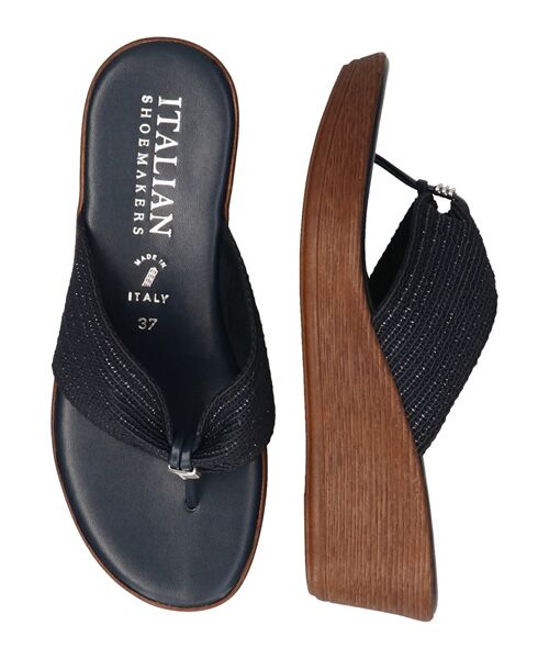 INTER-CHAUSSURES / インター ショシュール サンダル | 【ITALIAN SHOEMAKERS】厚底トングサンダル | 詳細17