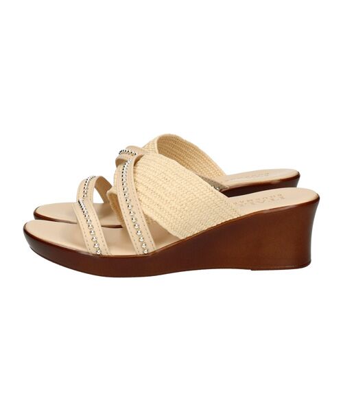 INTER-CHAUSSURES / インター ショシュール サンダル | 【ITALIAN SHOEMAKERS】ボールチェーンストラップミュールサンダル | 詳細1