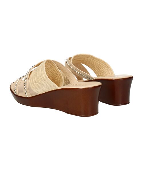 INTER-CHAUSSURES / インター ショシュール サンダル | 【ITALIAN SHOEMAKERS】ボールチェーンストラップミュールサンダル | 詳細2