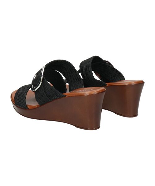 INTER-CHAUSSURES / インター ショシュール サンダル | 【ITALIAN SHOEMAKERS】ビッグバックルウェッジミュールサンダル | 詳細2