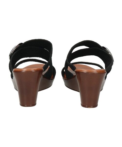 INTER-CHAUSSURES / インター ショシュール サンダル | 【ITALIAN SHOEMAKERS】ビッグバックルウェッジミュールサンダル | 詳細3