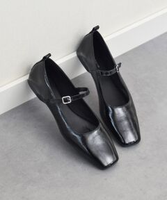 INTER-CHAUSSURES / インター ショシュール パンプス | 【VAGABOND】スクエアトウストラップパンプス