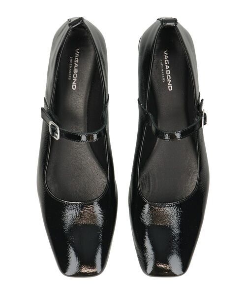 INTER-CHAUSSURES / インター ショシュール パンプス | 【VAGABOND】スクエアトウストラップパンプス | 詳細5