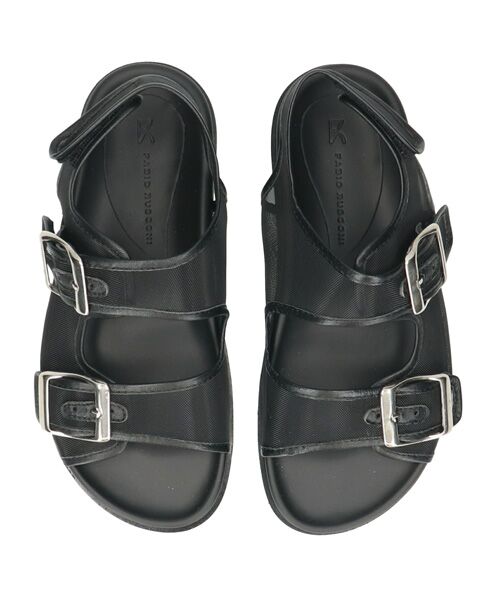 INTER-CHAUSSURES / インター ショシュール サンダル | 【FABIO RUSCONI】バックルチュールフットベッドサンダル | 詳細5