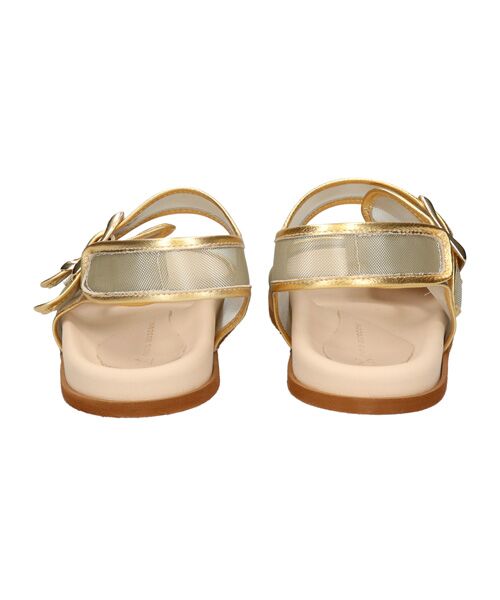 INTER-CHAUSSURES / インター ショシュール サンダル | 【FABIO RUSCONI】バックルチュールフットベッドサンダル | 詳細11