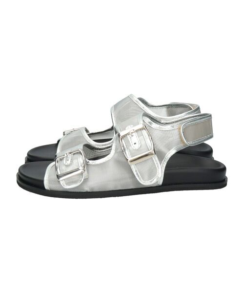 INTER-CHAUSSURES / インター ショシュール サンダル | 【FABIO RUSCONI】バックルチュールフットベッドサンダル | 詳細16