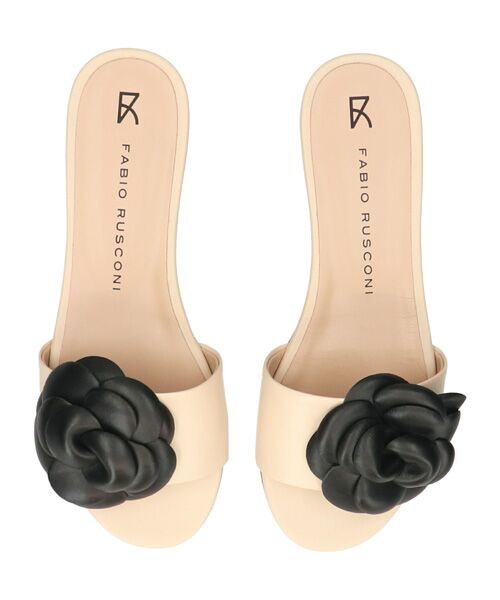INTER-CHAUSSURES / インター ショシュール サンダル | 【FABIO RUSCONI】カメリアミュールサンダル | 詳細12