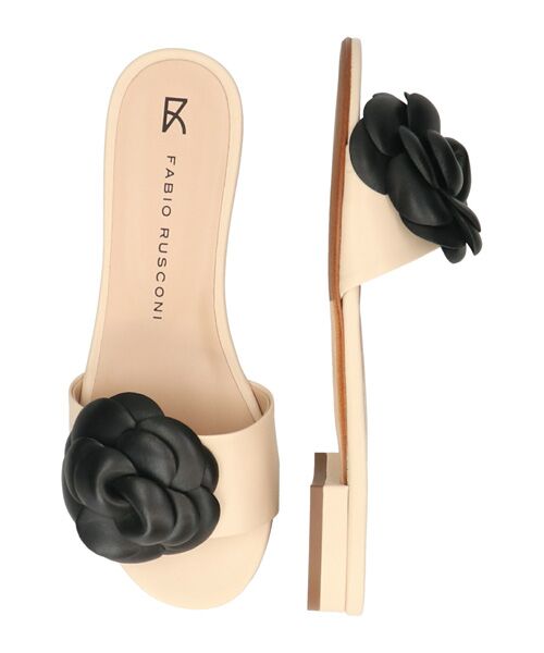 【FABIO RUSCONI】新品未使用ミュールサンダルイタリア製 FABIO RUSCONI サンダル 「FABIO RUSCONI/ファビオルスコーニ
