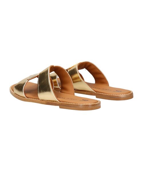 INTER-CHAUSSURES / インター ショシュール サンダル | 【FABIO RUSCONI】スクエアトウフラットスライドサンダル | 詳細10