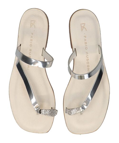 INTER-CHAUSSURES / インター ショシュール サンダル | 【FABIO RUSCONI】スクエアトウフラットトングサンダル | 詳細10