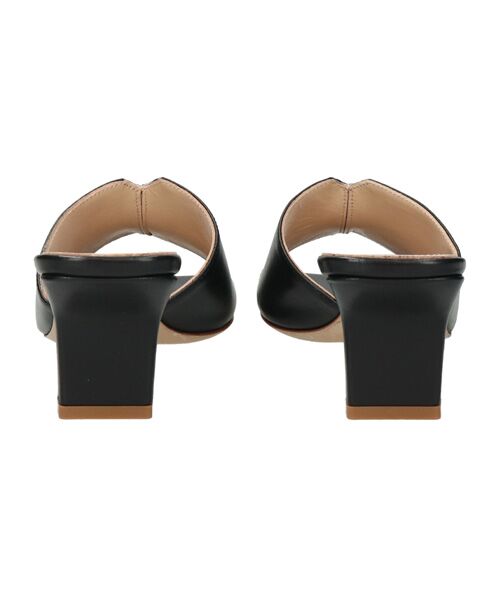 INTER-CHAUSSURES / インター ショシュール サンダル | 【FABIO RUSCONI】スクエアトウセンターシームミュール | 詳細4