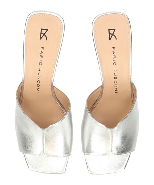 INTER-CHAUSSURES / インター ショシュール サンダル | 【FABIO RUSCONI】スクエアトウセンターシームミュール | 詳細19