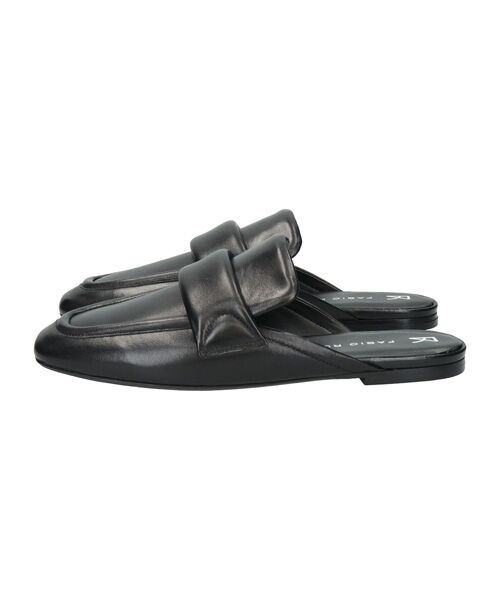 INTER-CHAUSSURES / インター ショシュール サンダル | 【FABIO RUSCONI】スクエアトウフラットミュールローファー | 詳細2