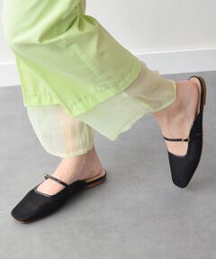 美品　FABIO RUSCONI ミュール　メッシュ　ブラウン 美品 FABIO RUSCONI ミュール メッシュ ブラウン