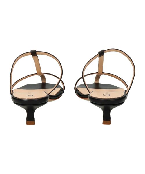 INTER-CHAUSSURES / インター ショシュール サンダル | 【FABIO RUSCONI】スクエアトウセンターストラップサンダル | 詳細4