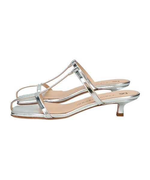 INTER-CHAUSSURES / インター ショシュール サンダル | 【FABIO RUSCONI】スクエアトウセンターストラップサンダル | 詳細9