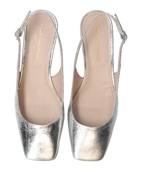 INTER-CHAUSSURES / インター ショシュール パンプス | 【INTER-CAHUSSURES】スクエアトウバックバンドパンプス | 詳細21