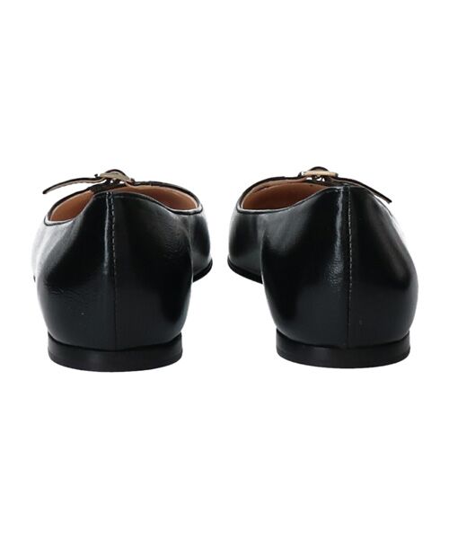 INTER-CHAUSSURES / インター ショシュール パンプス | 【INTER-CAHUSSURES】スクエアトウバックルサケットバレエ | 詳細5