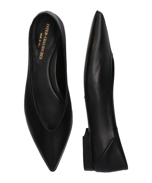 INTER-CHAUSSURES / インター ショシュール パンプス | 【INTER-CAHUSSURES】ポインテッドトウサケットバレエシューズ | 詳細7