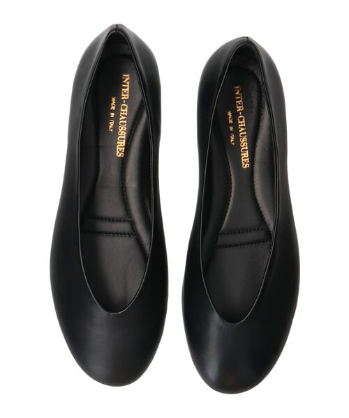 INTER-CHAUSSURES / インター ショシュール パンプス | 【INTER-CAHUSSURES】ラウンドトウサケットバレエシューズ | 詳細6